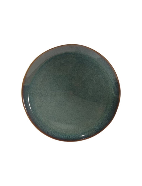 PLATO POSTRE CERAMICA D22CM VERDE SACRAMENTO PLATO POSTRE CERAMICA D22CM VERDE SACRAMENTO