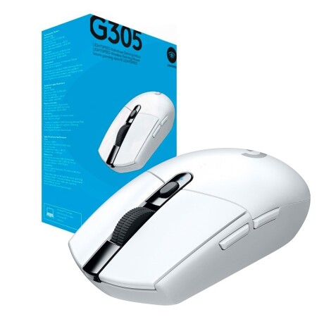 Mouse Logitech G305 Gaming Inalambrico Blanco 001