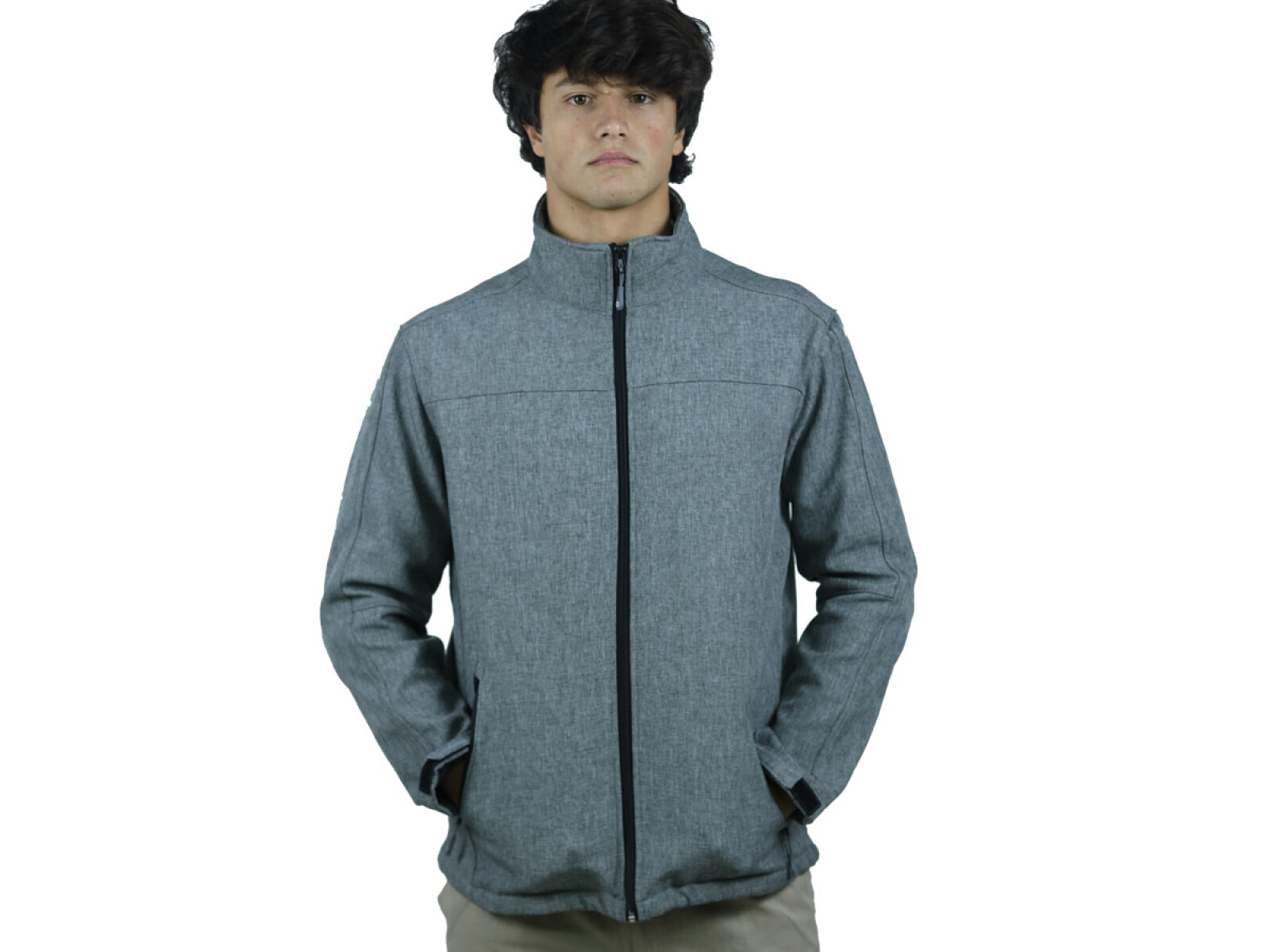 Campera Neopreno Unisex - Gris 