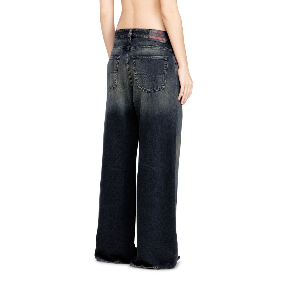 Jeans Urbano Para Mujer Relaxed Jeans - 1996 D-Sire Azul oscuro