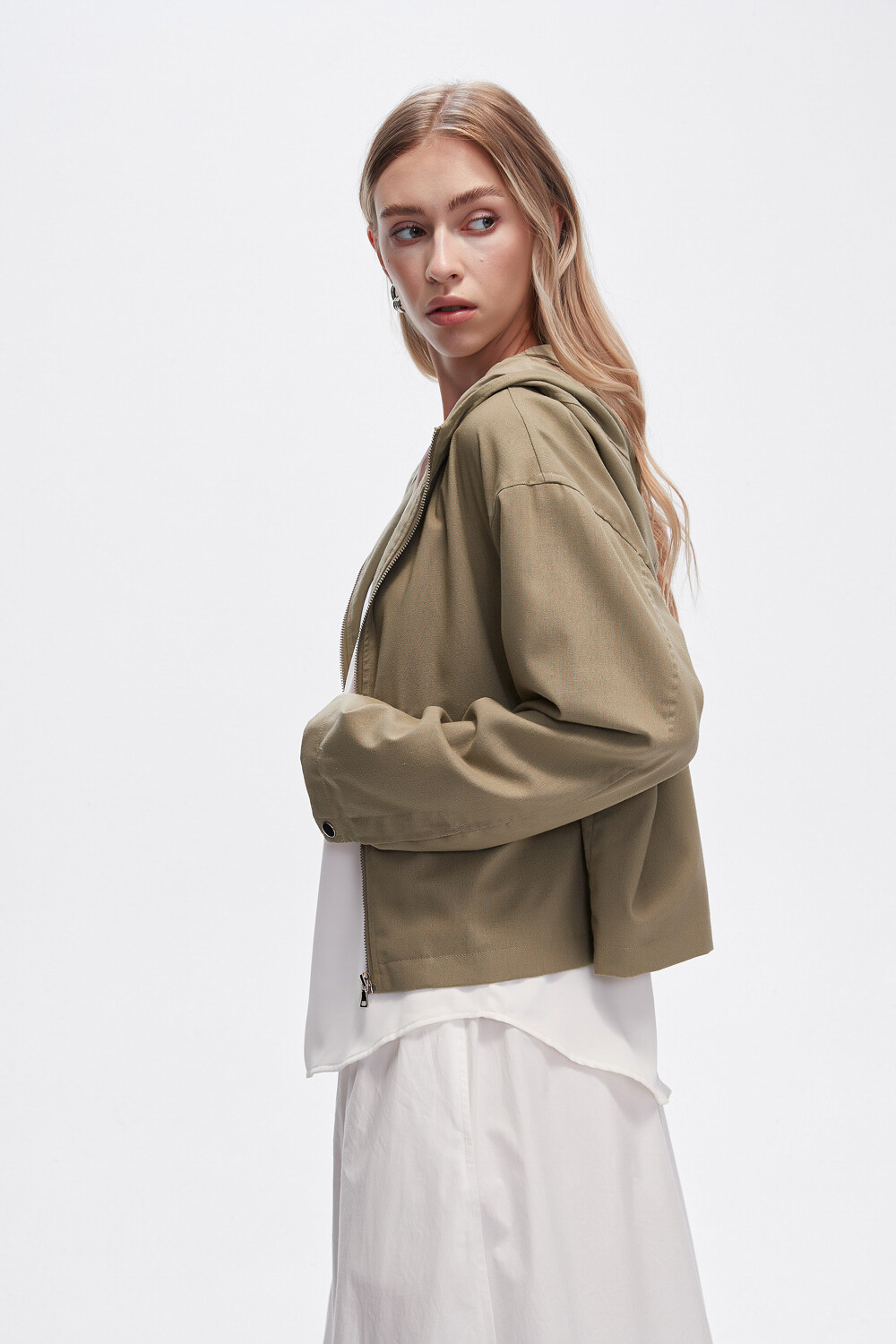Campera Yenia Verde Oliva Claro