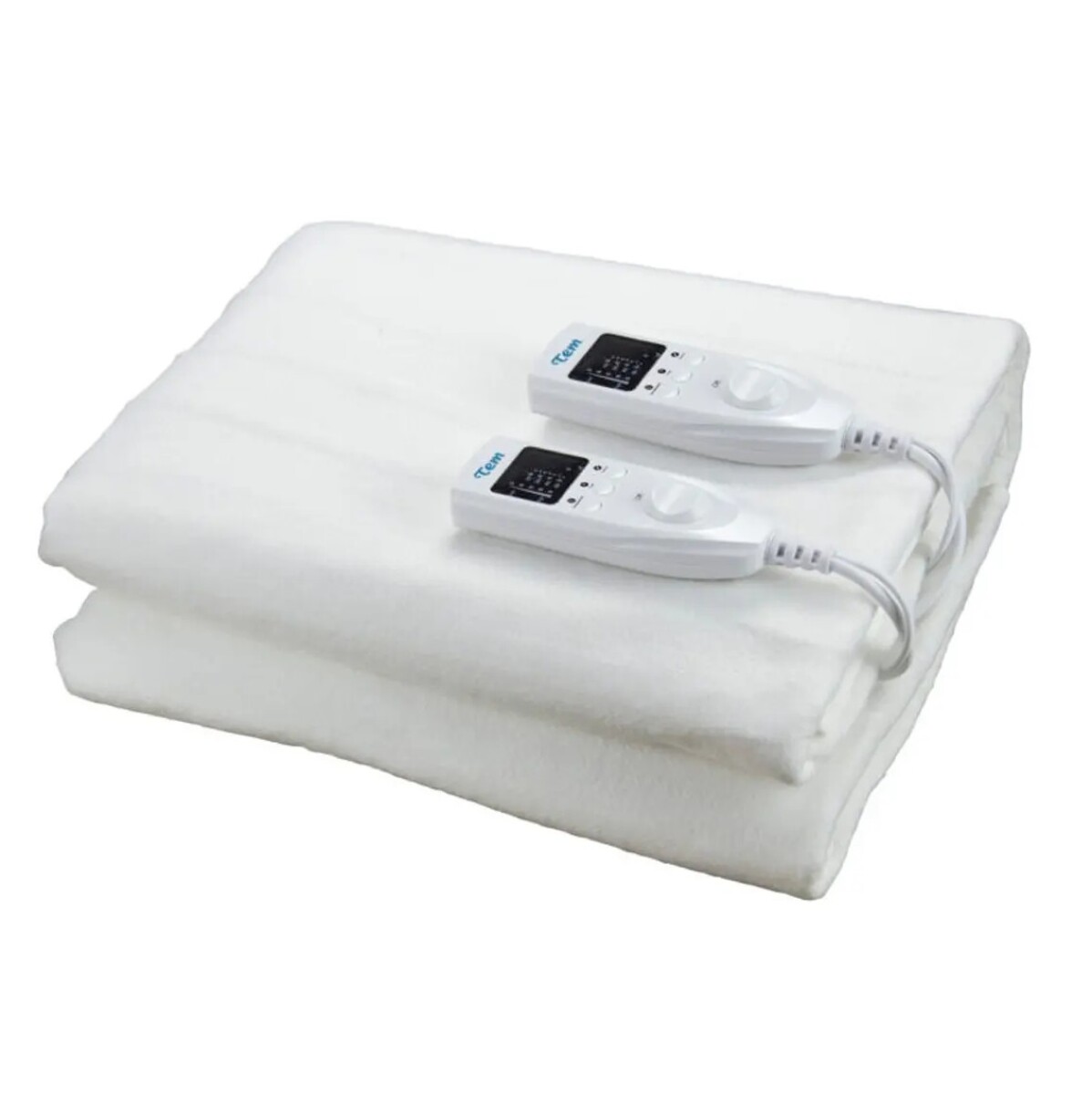Calienta Camas Tem 2 Plazas Digital T1gccdt2p1103 Color Blanco Liso 
