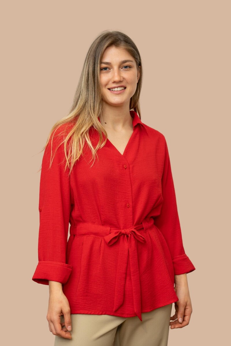 CAMISA VIRGINIA - Rojo 