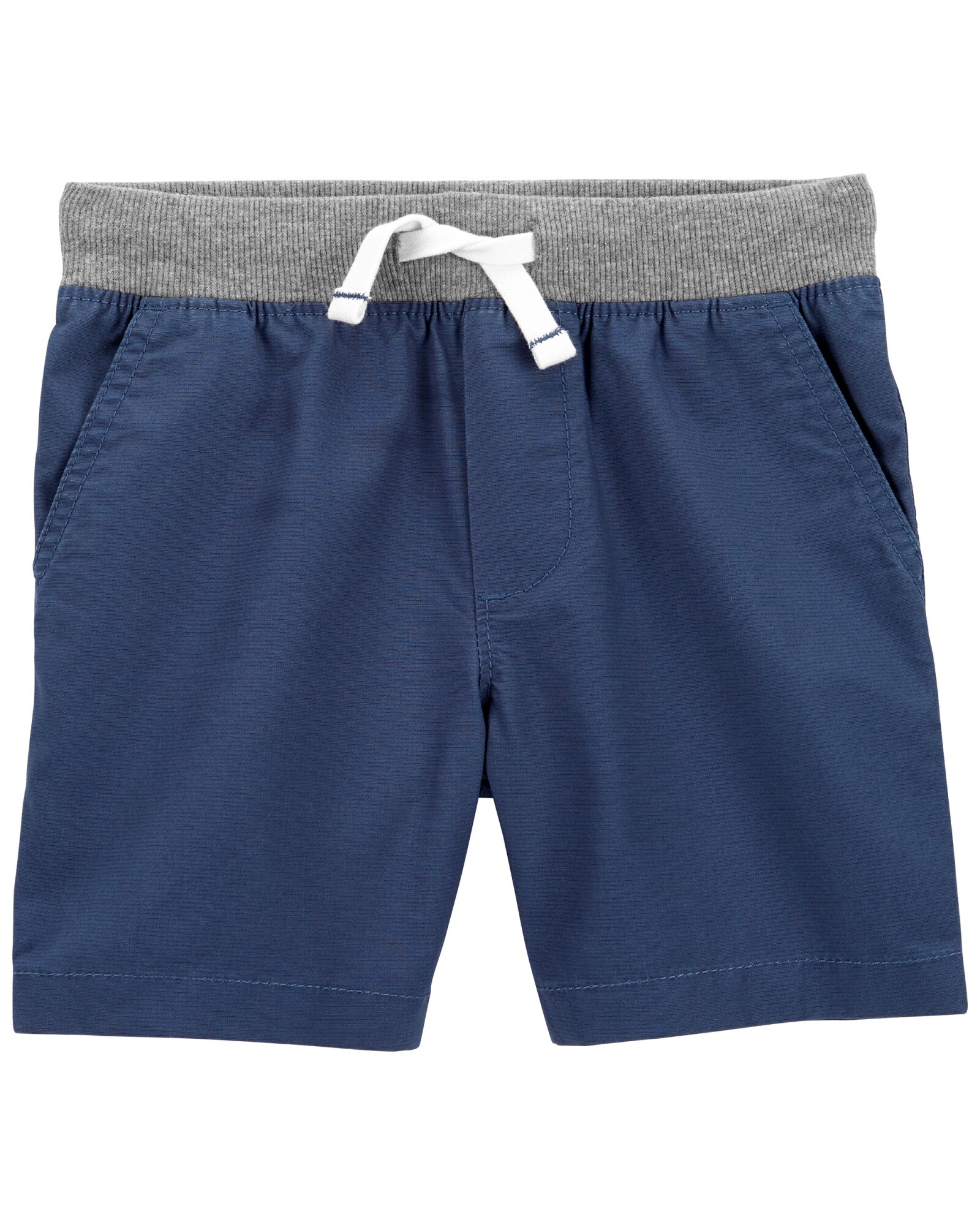 Short de algodón, azul. Talles 6-24M Short de algodón, azul. Talles 6-24M