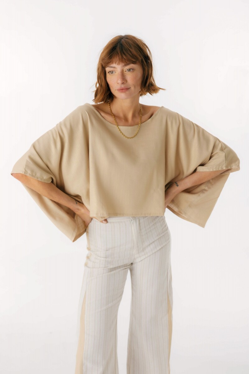 Blusa Beach Beige