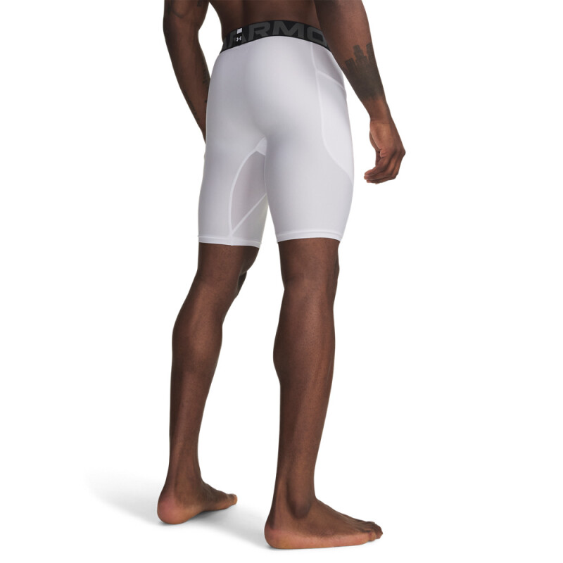 UA HG Armour Lng Shorts-WHT WHT-100