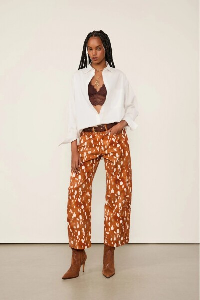 PANTALÓN ANCHO FIG Estampado