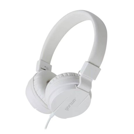 Auricular Stereo Gorsun 778 Cable De 120Cm Universo Binario BLANCO