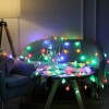 Guía de luces copos Multicolor