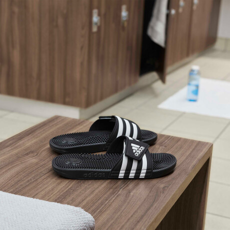 Sandalias adidas Adissage - Black / White Black/White