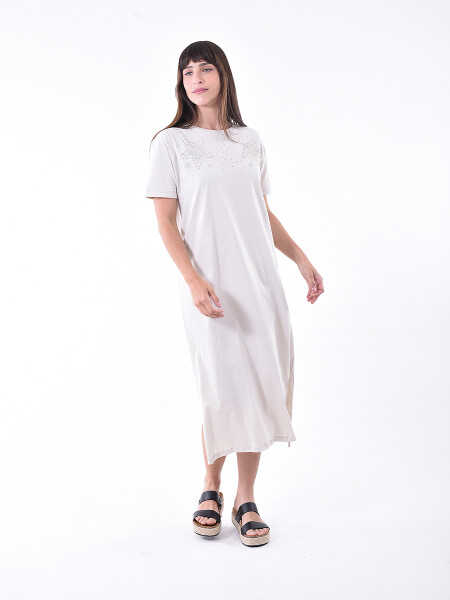 VESTIDO TAILANDIA CREMA