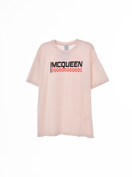 REMERA RED MCQUEEN CRUDO