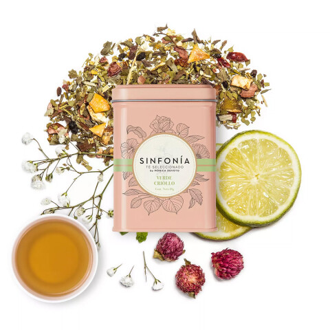 Té en Lata Verde Criollo Sinfonía Te Sinfonia Lata Verde Criollo