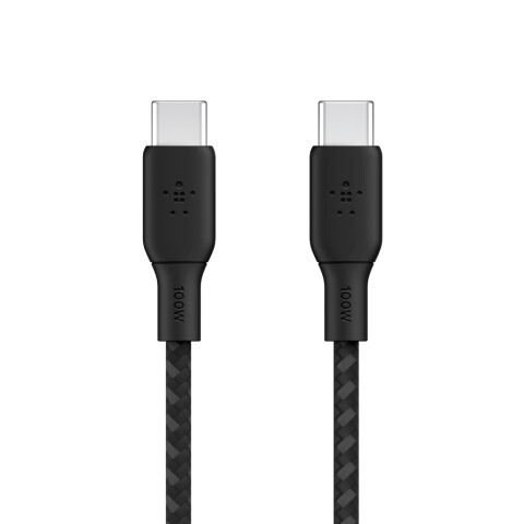 Belkin cable USB-C a USB-C 100W 2M Black Belkin cable USB-C a USB-C 100W 2M Black