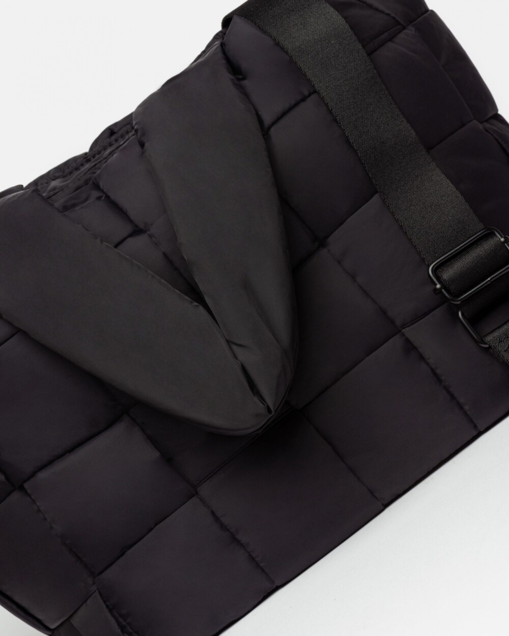 Shopper Lounge en nylon Negro