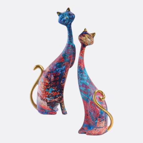 Adorno Decorativo De Gato Adorno Decorativo De Gato