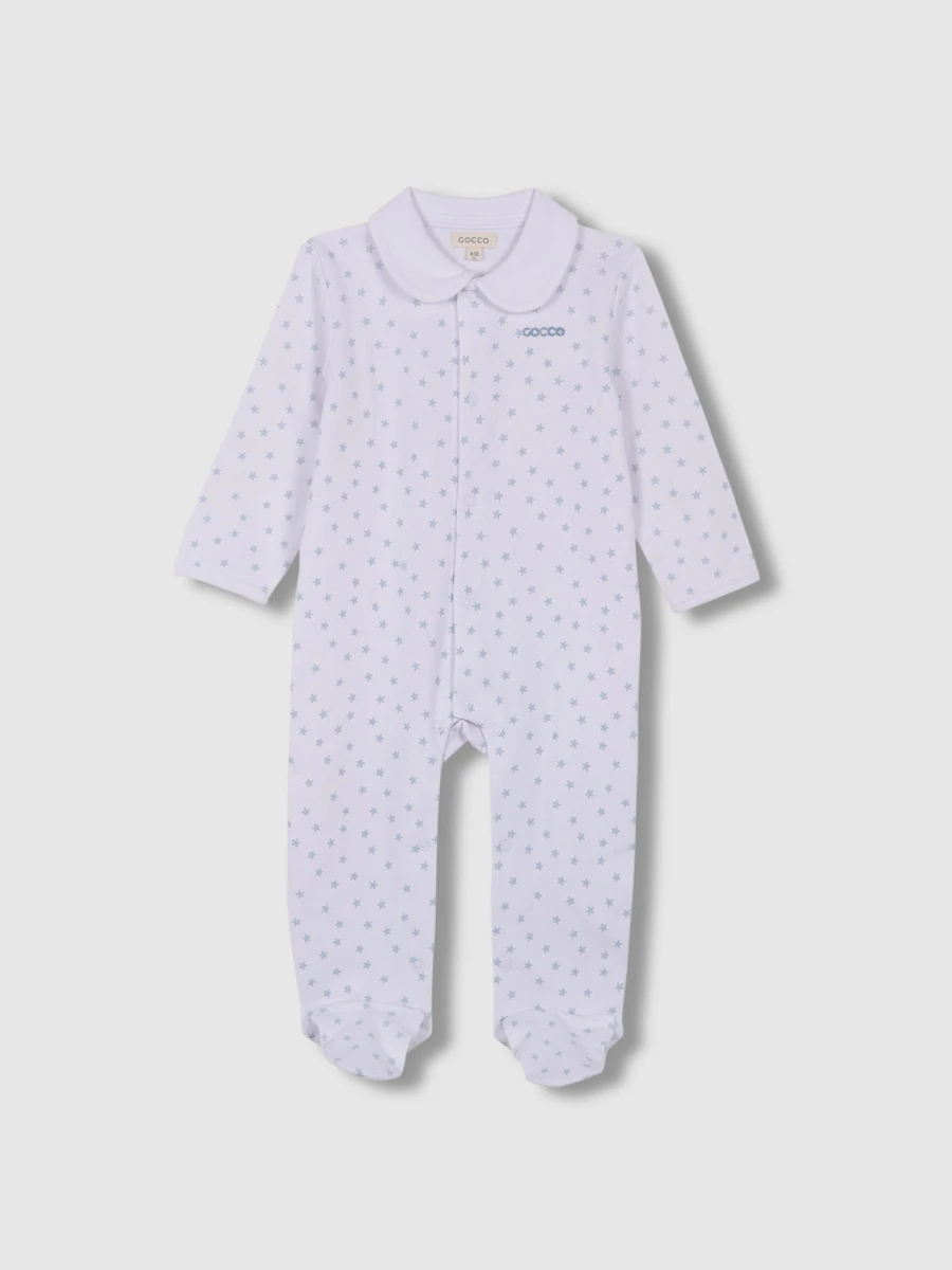 Pijama Estampado Blanco