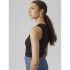 VMLAVENDER SL O-NECK TOP VMA NOOS BLACK