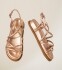 Sandalias Eli Champagne