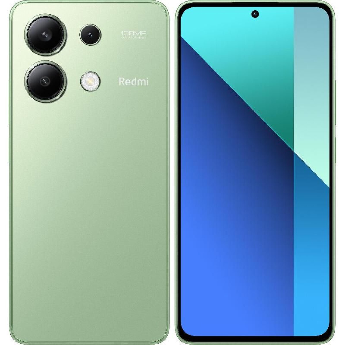 Celular Smartphone Xiaomi Redmi Note 13 4G 128gb gb - VERDE-AGUA 