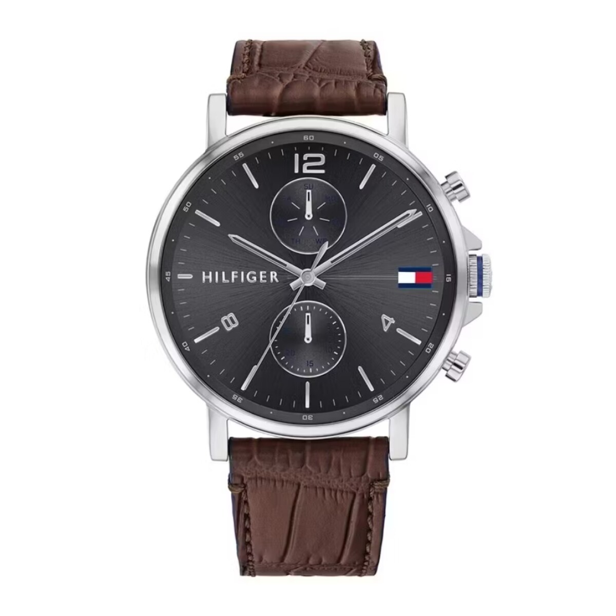 Reloj Tommy Hilfiger 1710416 para hombre con correa de cuero - Negro 