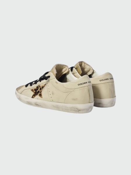 Golden Goose - Super Star Animal Print Alta Automática
