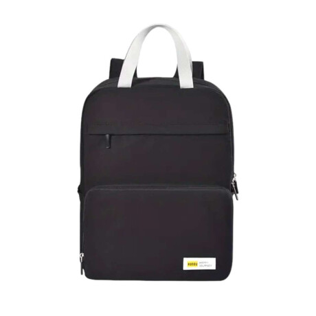 Mochila de tela plegable Negro