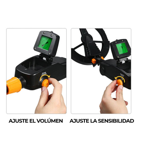 Detector De Metales Alta Sensibilidad C/Pantalla +Acc Jug005201