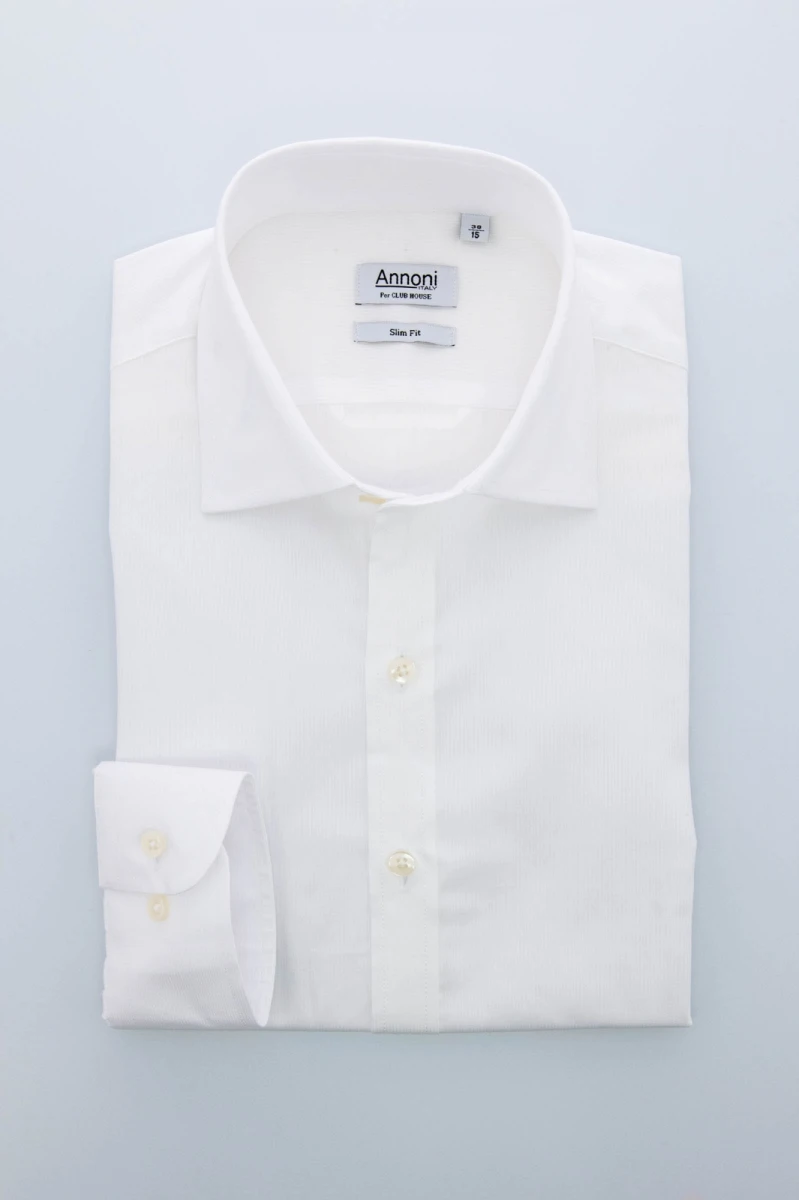 Camisa Annoni Short Collar Pique 