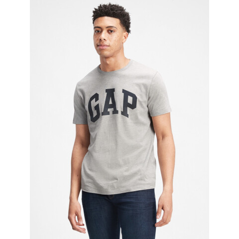V-BASIC LOGO T LIGHT HEATHER GREY B10