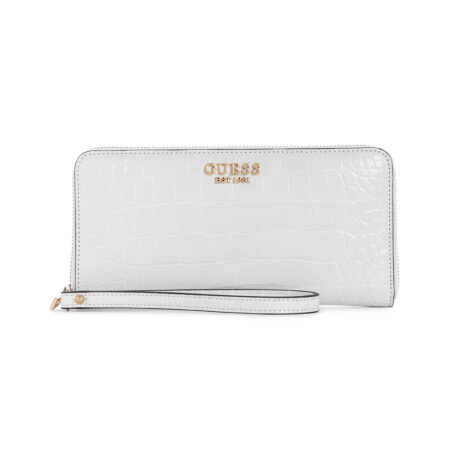 Billetera Guess Laurel Mediana Blanca 0