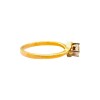 Anillo Solitario-Oro bajo-Piedra Zirconia-AN8070 conpiedra