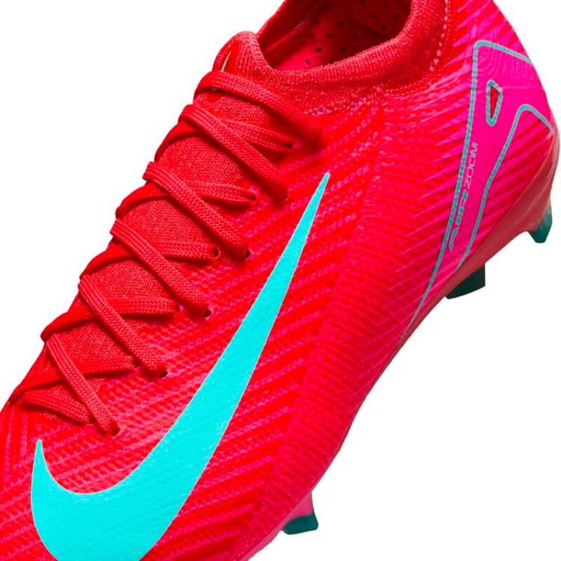 Championes de fútbol Jr Zm Vapor 16 Pro de Niños Rosado