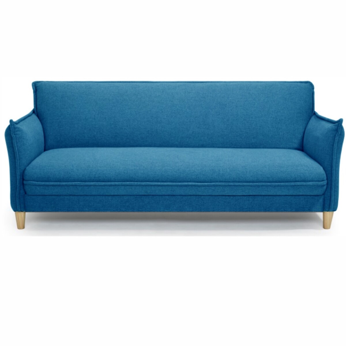 Sofá Cama N58 3 Cuerpos 2 Plazas Azul 