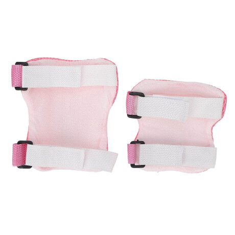 Set Protecciones 2 Rodillera +2 Codera +2 Muñequera Rosa