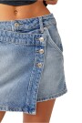 WYNNE DENIM SKIRT Azul