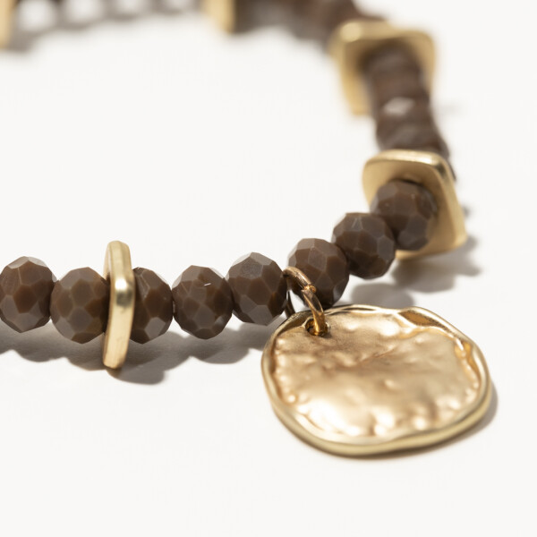 PULSERA CHIHIRO MARRON PULSERA CHIHIRO MARRON