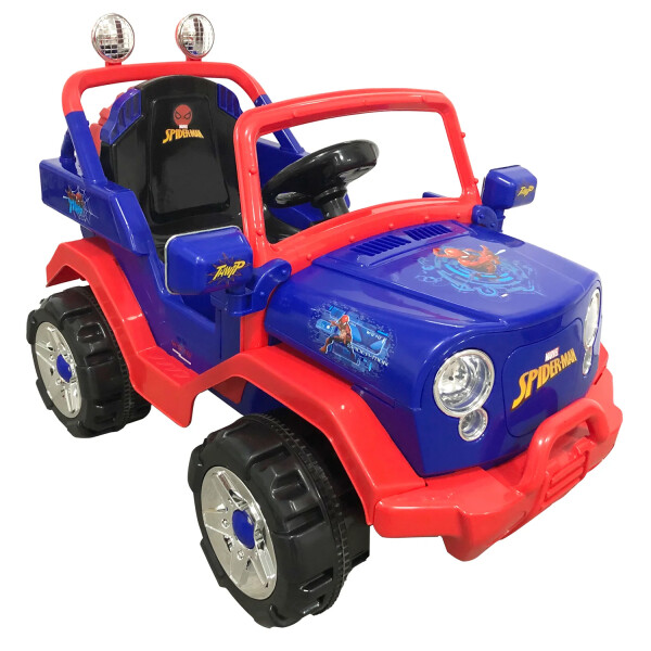 Jeep A Batería Spider Man Con Control Remoto Disney 51722 JEEP ELECTRICO SPIDERMAN DISNEY 51722