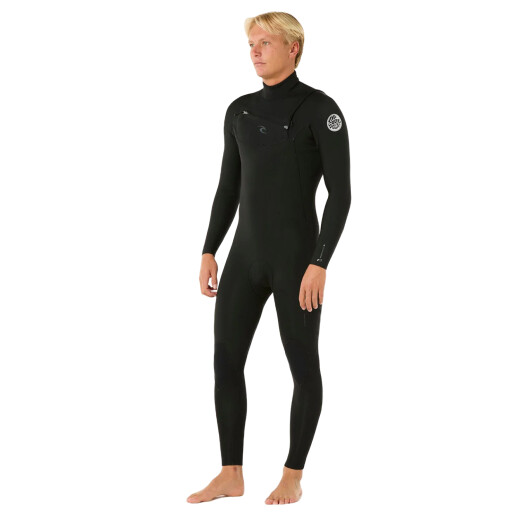 Traje Rip Curl Dawn Patrol Chest Zip 4/3 - Negro Traje Rip Curl Dawn Patrol Chest Zip 4/3 - Negro