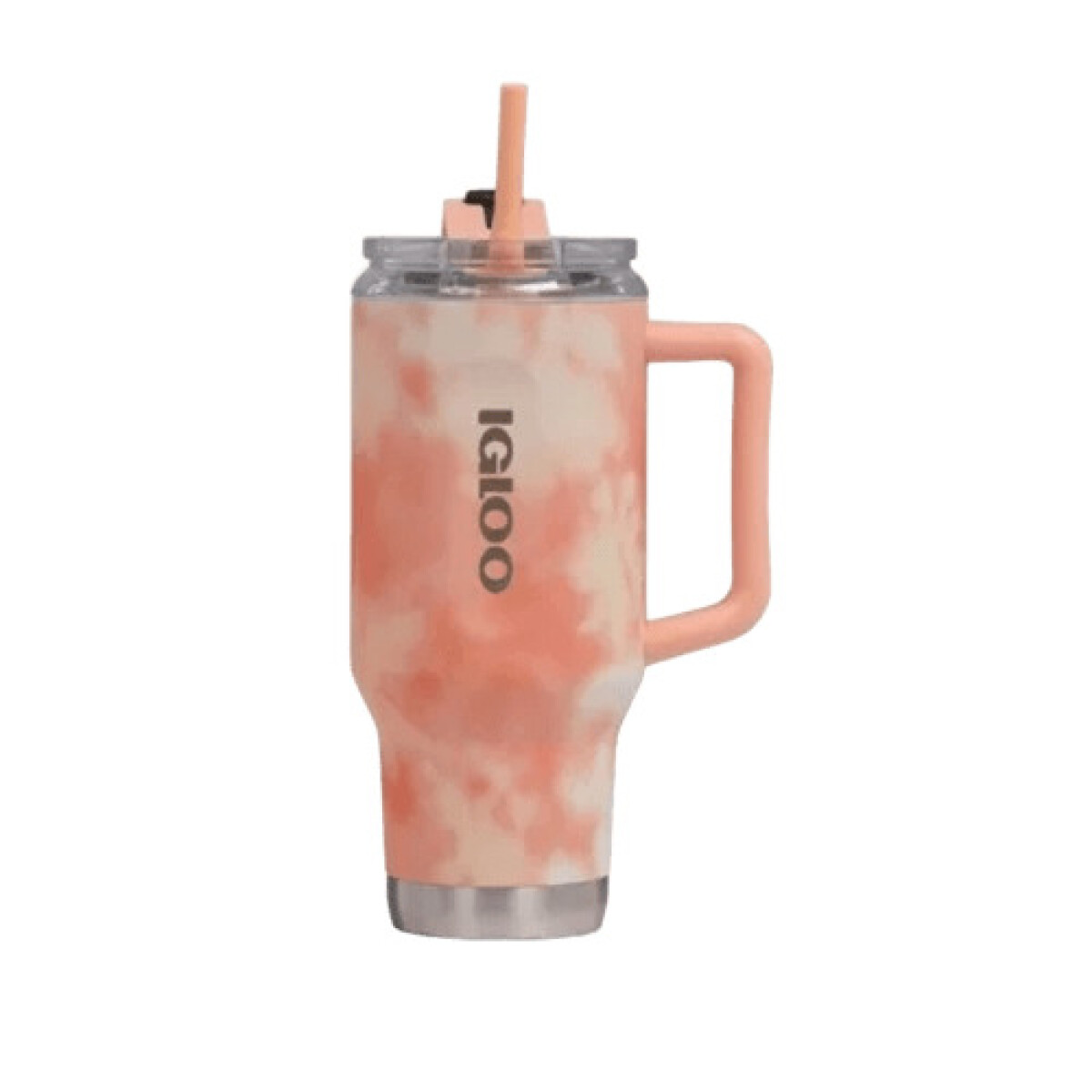 IGLOO TERMO 950ML C/PAJITA - NARANJA 