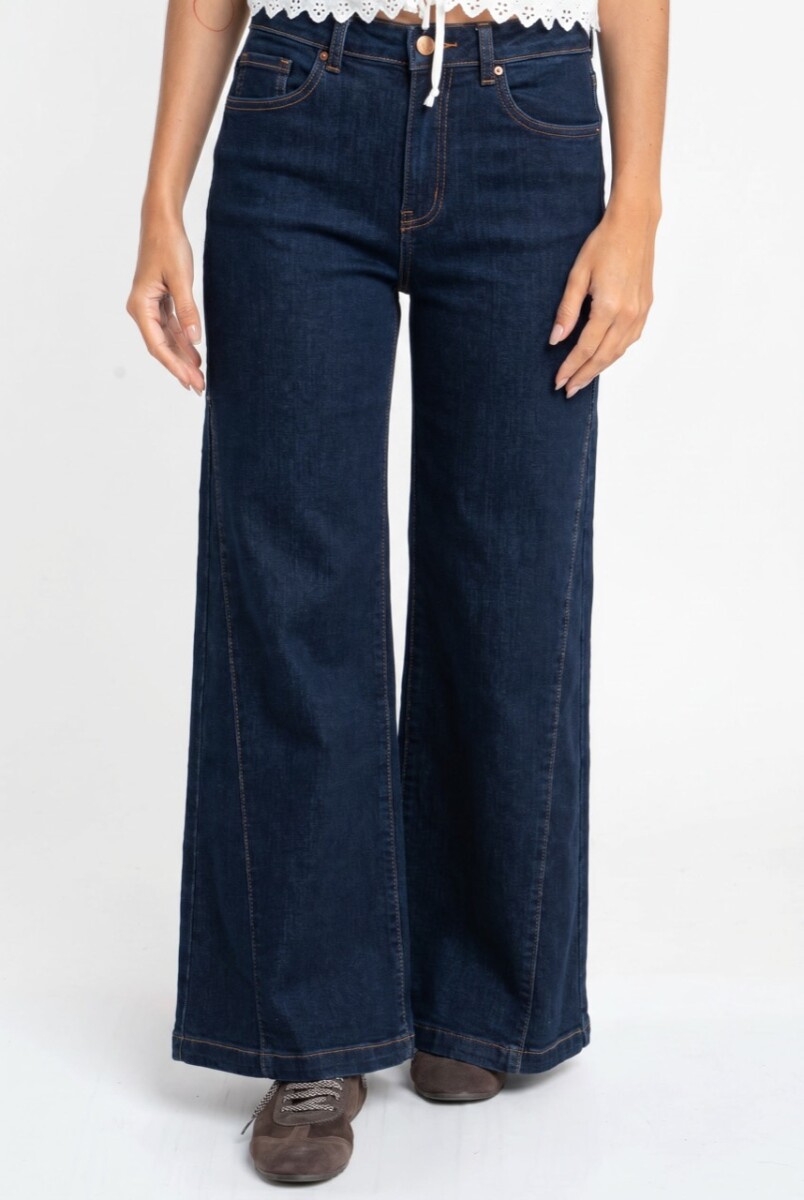 Jean Wide Leg - Denim 