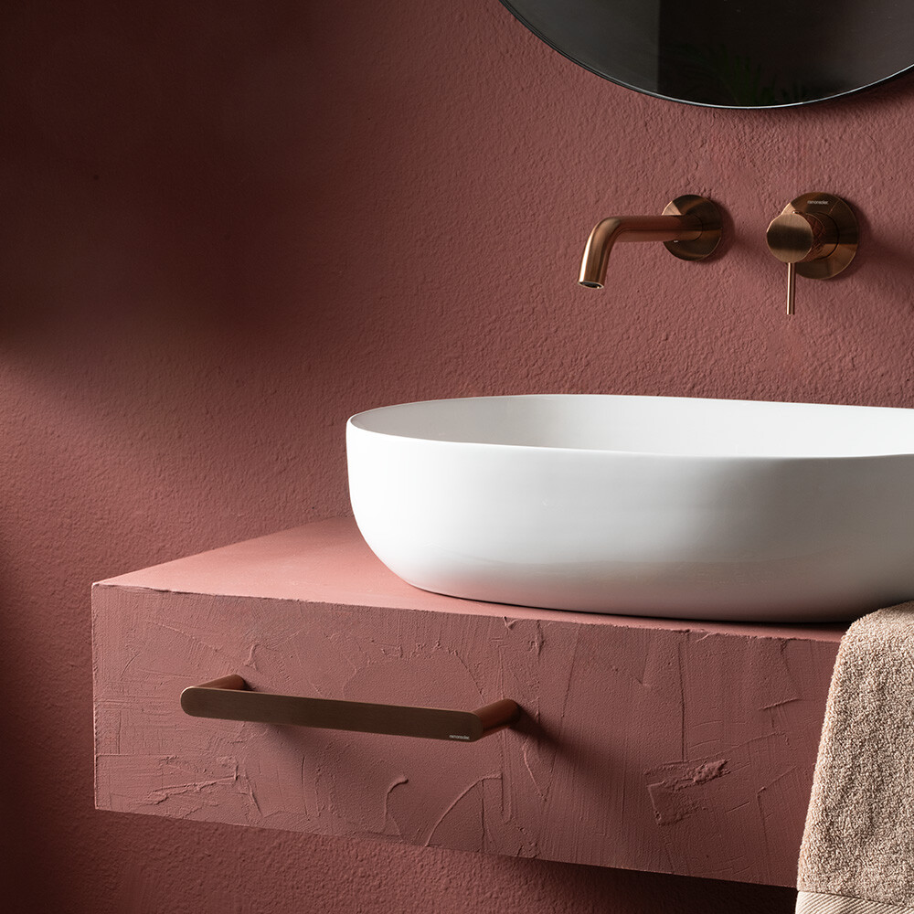 BACHA KENDRA BLANCA OVALADA SOBREPONER - RAMON SOLER Bacha Kendra Blanca Ovalada Sobreponer - Ramon Soler