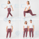 Pantalón Jogging Deportivo Lila Talla L-XL