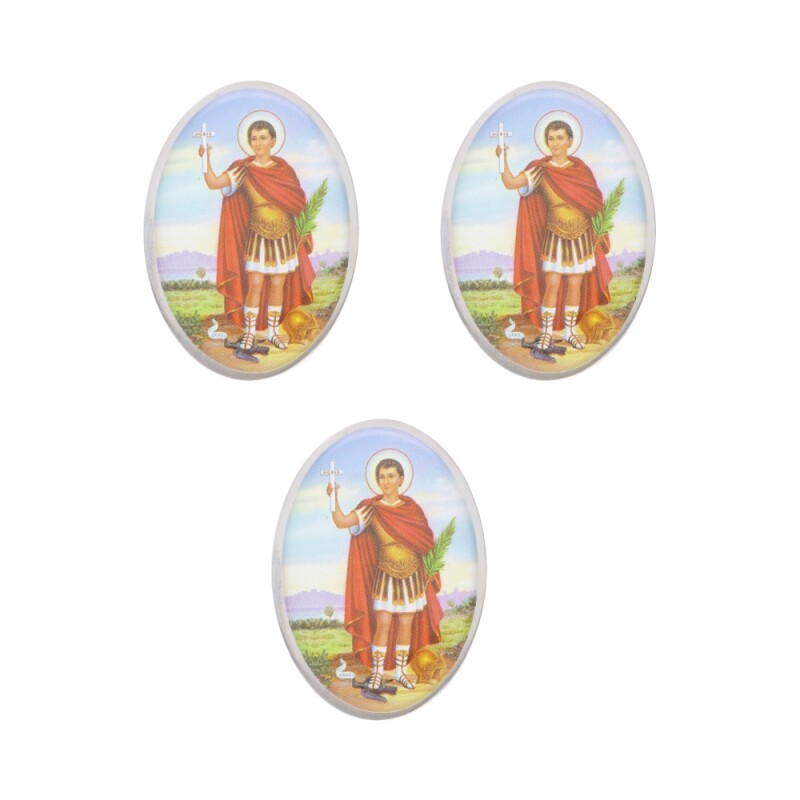 IMAN METALICO DE SANTOS 5CM X3 UNIDADES Gp118/san Expedito