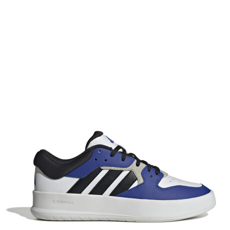 Championes de Hombre Adidas Court 24 Blanco - Negro - Azul