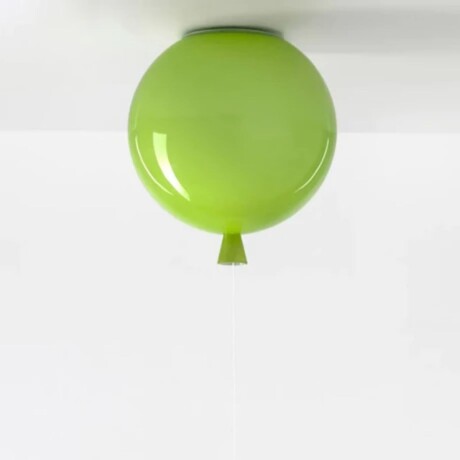LUMINARIA DE TECHO BALLOON VERDE - Large