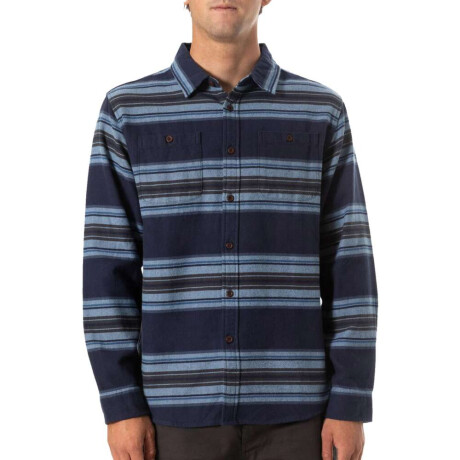 Camisa ML Katin Sierra Flannel Azul