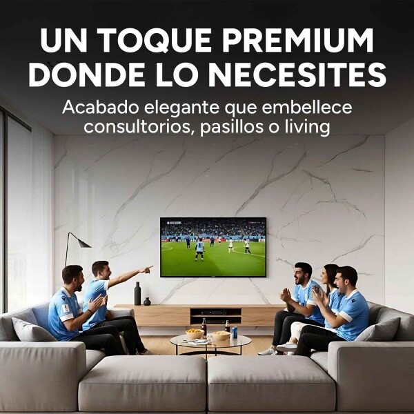 Placa PVC Símil Mármol 2,44x1,22m 3mm Pack X20 Mármol Blanco Gris Claro 1