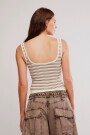 MUSCULOSA SIMPLY SOFT RAYAS Marron