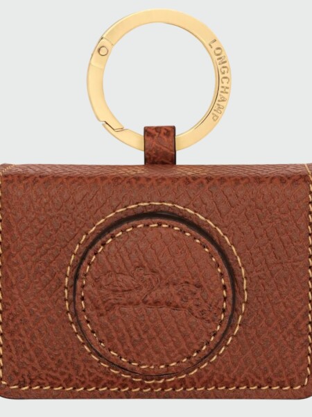 LONGCHAMP - EPURE, LLAVERO CÁMARA 8x5,5x4 CM Blanco